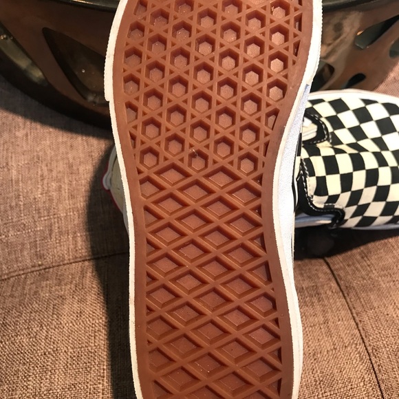 Classic black white checkered VANS. US KIDS 1.5 excellent condition - Picture 2 of 2